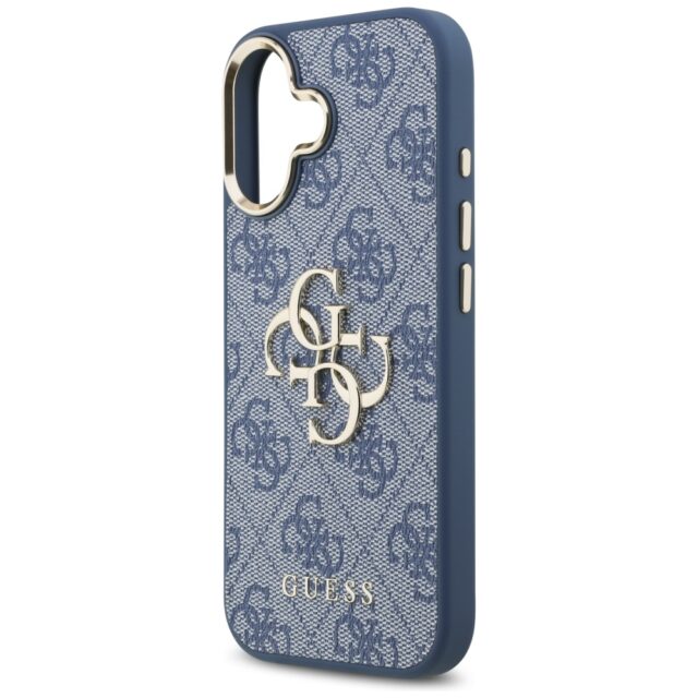 Case Guess 4G Big 4G Classic Logo for iPhone 17 blue gold - imagine 6