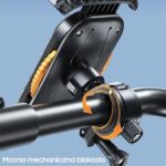 AWEI X29 bike mount 4.7"-6.7" for frame black - imagine 7