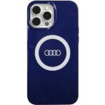 Audi IML Big Logo MagSafe Case iPhone 13 Pro Max 6.7" navy blue hardcase AU-IMLMIP13PM-Q5/D