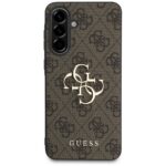 Case Guess Big 4G Logo Classic Logo for Samsung Galaxy A56 brown - imagine 2