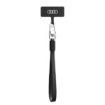 Audi uniwersalna smycz do telefonu 28cm 10mm Leather black AU-HSLSL-GT/D1-BK