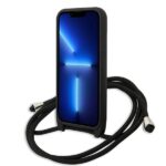 Karl Lagerfeld KLHCP13SCMNIPK iPhone 13 mini 5,4" hardcase black Leather Monogram Patch and Co - imagine 4