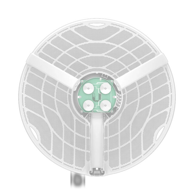Ubiquiti GBE-LR | CPE | GigaBeam, 60GHz + 5GHz backup, 38dBi, 1Gbps+ - imagine 6