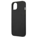 AMG AMHCP13MDOLBK iPhone 13 6,1" black hardcase Leather Hot Stamped - imagine 6