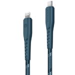 ENERGEA Nyloflex USB-C - Lightning Cable C94 MFI 1.5m blue - imagine 2
