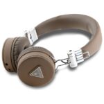 Guess Over-Ear Bluetooth Headphones ENC GUBH70PGTSPSW brown Grained Classic Round Shape - imagine 2