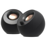 Creative Pebble 2.0 V3 Computer Speakers Black Bluetooth 5.0 USB-C - imagine 2