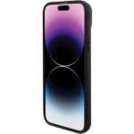 Case BMW BMHMP15MSLLBK iPhone 15 Plus / 14 Plus 6.7" black MagSafe Leather Hot Stamp - imagine 5