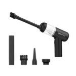 AWEI Mini Vacuum Cleaner V2 Cordless with Dust Indicator Black