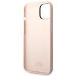 Karl Lagerfeld KLHCP14SSLCTPI iPhone 14/ 15 / 13 6,1" hardcase light pink Silicone Choup - imagine 7