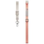 UNIQ Vista Universal phone lanyard 2in1 peach beige - imagine 2