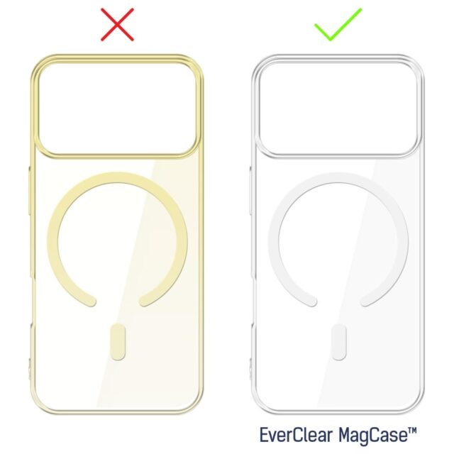 Case 3MK EverClear MagCase for Apple iPhone 17 Pro Max - imagine 2