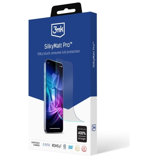 Matte Protective Film 3MK Silky Matt Pro for Xiaomi POCO X7 - imagine 6