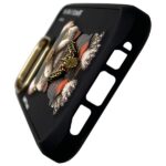 Nimmy case iPhone 16 Pro 6.3" black Glasses Cool Dog - imagine 6