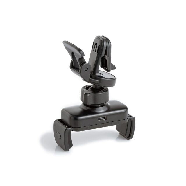 Extralink EPH-E9 | Car phone holder | auto clamp, black - imagine 4