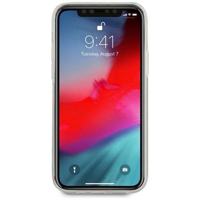 Guess GUHCP12LPCUCHWH iPhone 12 Pro Max 6,7"  white hardcase Gold Chain Collection - imagine 8