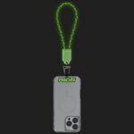 Universal wrist lanyard 2-in-1 cable Skinarma Dyno Ve USB-C/USB-C niteglow - imagine 2