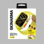 Skinarma Band+Case Saido 2in1 Apple Watch 45/44mm yellow neon - imagine 3