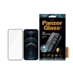 PanzerGlass E2E Super+ iPhone 12 Pro MaxCase Friendly AntiBacterial Microfracture black 2712