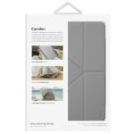 UNIQ Camden Bookcase iPad 10 gen. (2022) grey fossil Antimicrobial - imagine 7