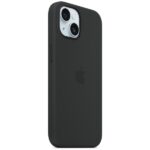 Case Apple MT103ZM/A iPhone 15 Plus / 14 Plus 6.7" MagSafe black Silicone Case - imagine 2