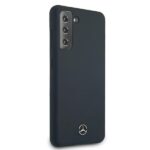 Mercedes MEHCS21SSILNA S21 G991 blue hardcase Silicone Line - imagine 3