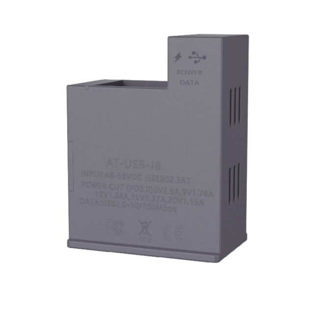 Extralink AT-USBC-JB-V3 PoE to USB-C Converter, 25W, 10/100 Mbps - imagine 3