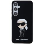 Karl Lagerfeld KLHCS24MSNIKBCK S24+ S926 hardcase black Silicone Ikonik - imagine 3