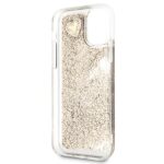 Guess GUOHCN61GLHFLGO iPhone 11 6,1"/ Xr gold hardcase Glitter Charms - imagine 4