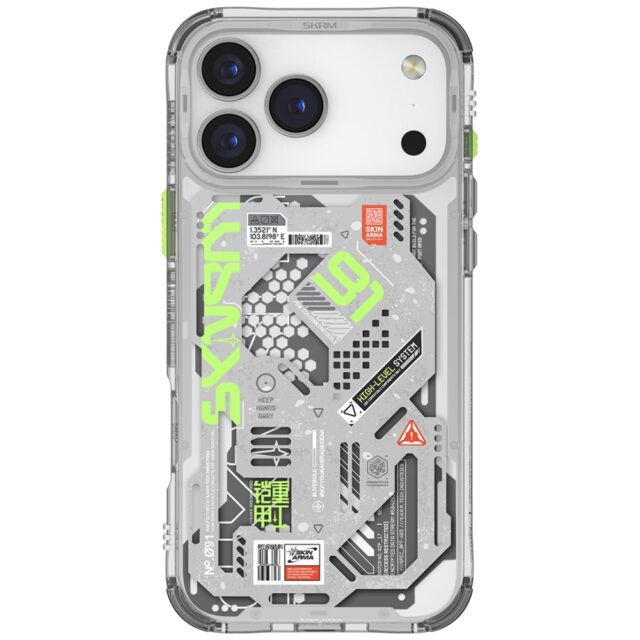 Skinarma Spectra Case for iPhone 17 Pro Max Magnetic Charging Transparent - imagine 3