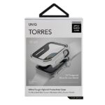 UNIQ Torres Case Apple Watch Series 4/5/6/SE/SE3 44mm. dove white - imagine 6