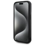 Karl Lagerfeld KLHCP15L3DRKSDLK iPhone 15 Pro 6.1" black hardcase 3D Rubber Signature - imagine 5