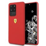 Ferrari Hardcase FESSIHCS69RE for Samsung Galaxy S20 Ultra (G988) Red Silicone Collection