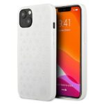 Mercedes MEHCP13SESPWH iPhone 13 mini 5,4" white hardcase Silver Stars Pattern