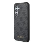 Guess GUHCS24SG4GFGR S24 S921 black hardcase 4G Metal Gold Logo - imagine 2