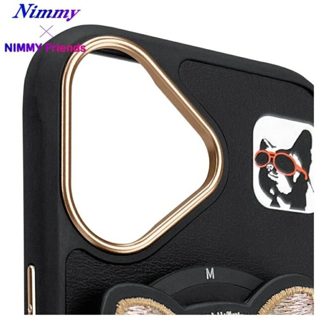 Nimmy Glasses Cool Dog MagSafe case for iPhone 16 black - imagine 10