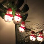 Lampki choinkowe - bałwanki10 szt. / 165 cm - imagine 5