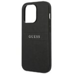 Guess GUHCP14XPSASBBK iPhone 14 Pro Max 6,7" black Saffiano Strap - imagine 6