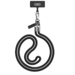 Audi uniwersalna smycz do telefonu 120cm 6mm crossbody black AU-CBL8-R8/D1-BK