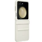 Samsung Case EF-VF731PUEGWW Z Flip5 F731 cream Flap ECO-Leather Case - imagine 2