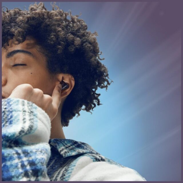 Bluetooth headphones Motorola Moto Buds 500 ANC black - imagine 5