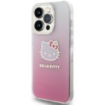 Hello Kitty HKHCP15LHDGKEP iPhone 15 Pro 6.1" pink hardcase IML Gradient Electrop Kitty Head - imagine 2