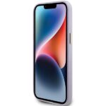 Guess GUHCP15LPGMCSL iPhone 15 Pro 6.1" lilac hardcase Glitter Glossy Script - imagine 5