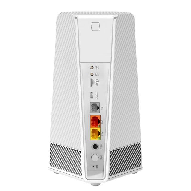 Totolink NR3500X | Wi-Fi Router | Wi-Fi 6, Dual Band, 5G LTE, 2x RJ45 1000Mb/s, 1x RJ11, 1x USB Type-C, 1x nano SIM - imagine 3