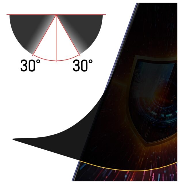 3MK Silky Matt Privacy Screen Protector for Motorola Edge 60 Stylus - imagine 2