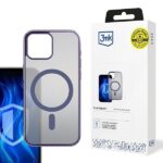 3MK Frosty MagCase iPhone 15 purple