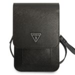Guess Bag GUWBSATMBK black Saffiano Triangle - imagine 2