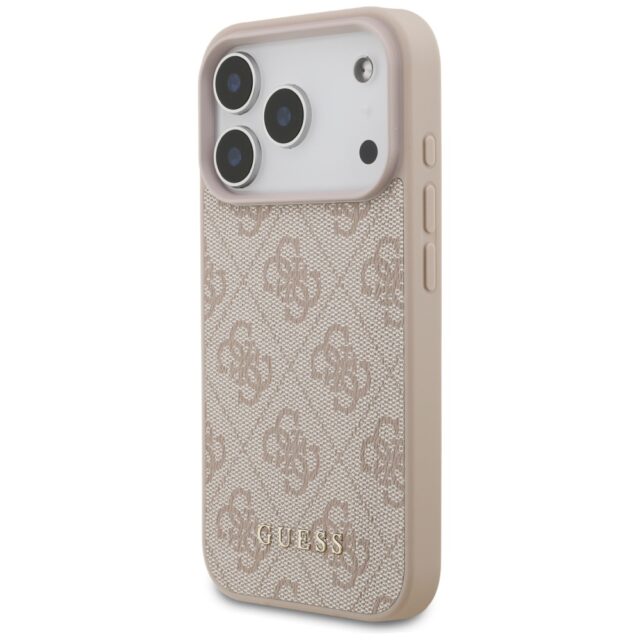 Guess 4G Classic Case for iPhone 17 Pro Pink - imagine 2
