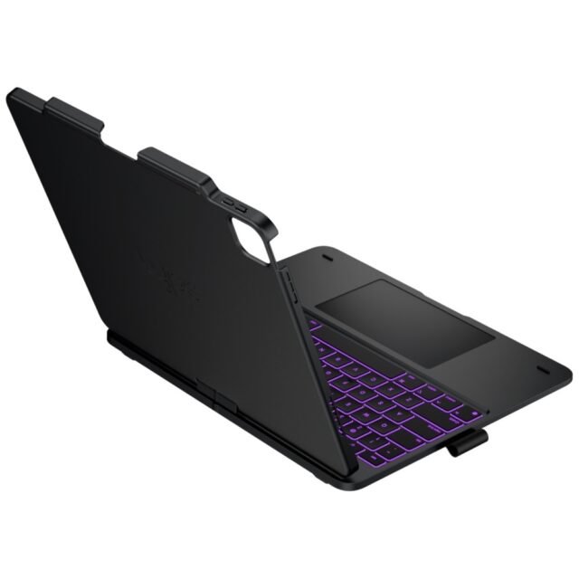 Case Flexbook Touch Typecase with keyboard for iPad Air 13" 2024/2025 black - imagine 9