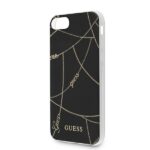 Guess GUHCI8PCUCHBK iPhone 7/8/SE 2020/ SE 2022 black hardcase Gold Chain Collection - imagine 3